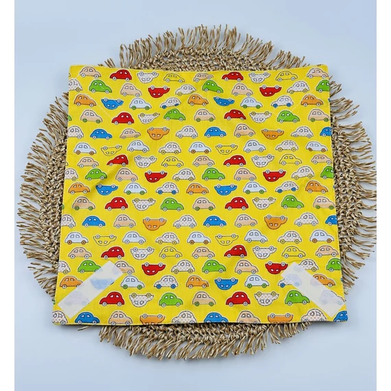 Textil újraszalvéta, szendvics csomagoló- autós