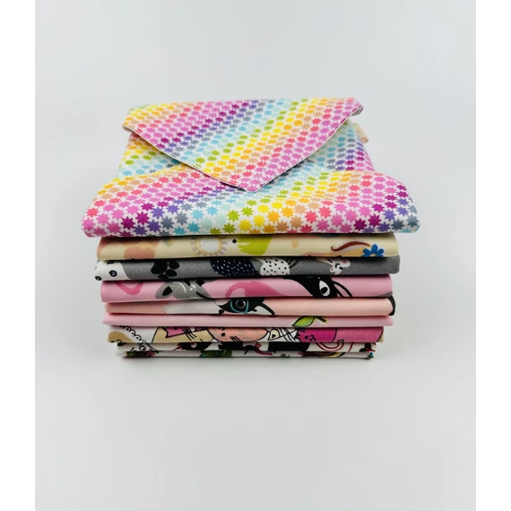 Textil újraszalvéta, szendvics csomagoló