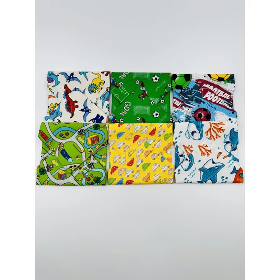 Textil újraszalvéta, szendvics csomagoló