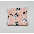 Textil újraszalvéta, szendvics csomagoló- rózsaszín kutyás