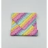 Textil újraszalvéta, szendvics csomagoló- színes csillagos